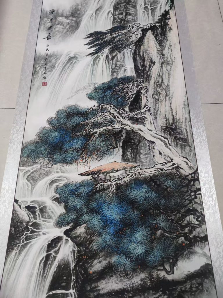 图片[1]-陈克永《源远流长》-嘉城艺术交易平台