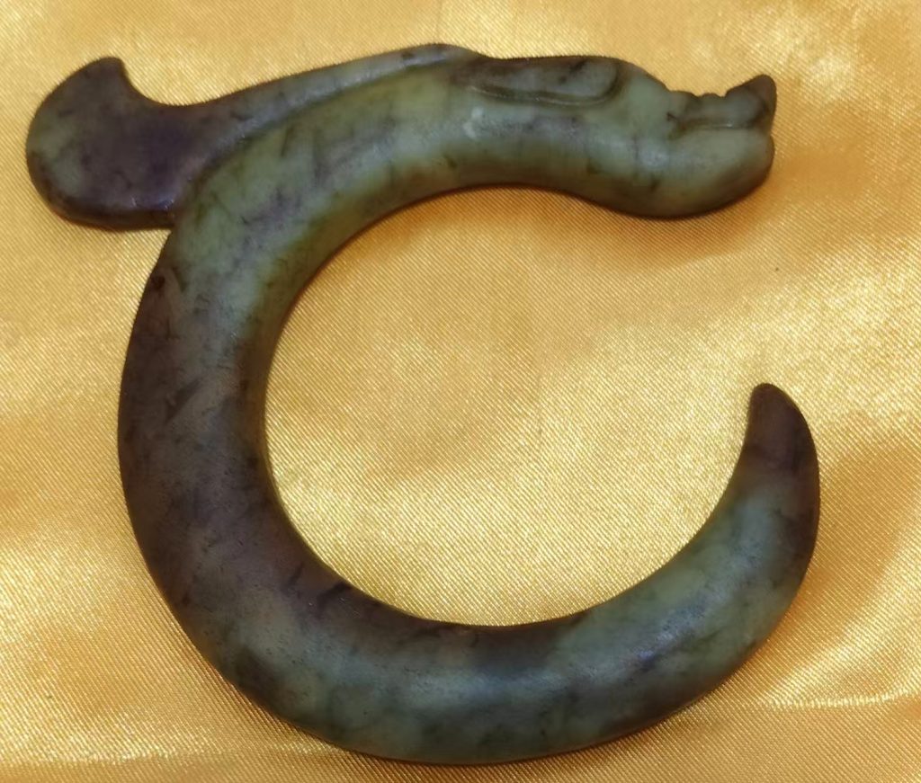 图片[1]-高古玉《猪龙》-嘉城艺术交易平台