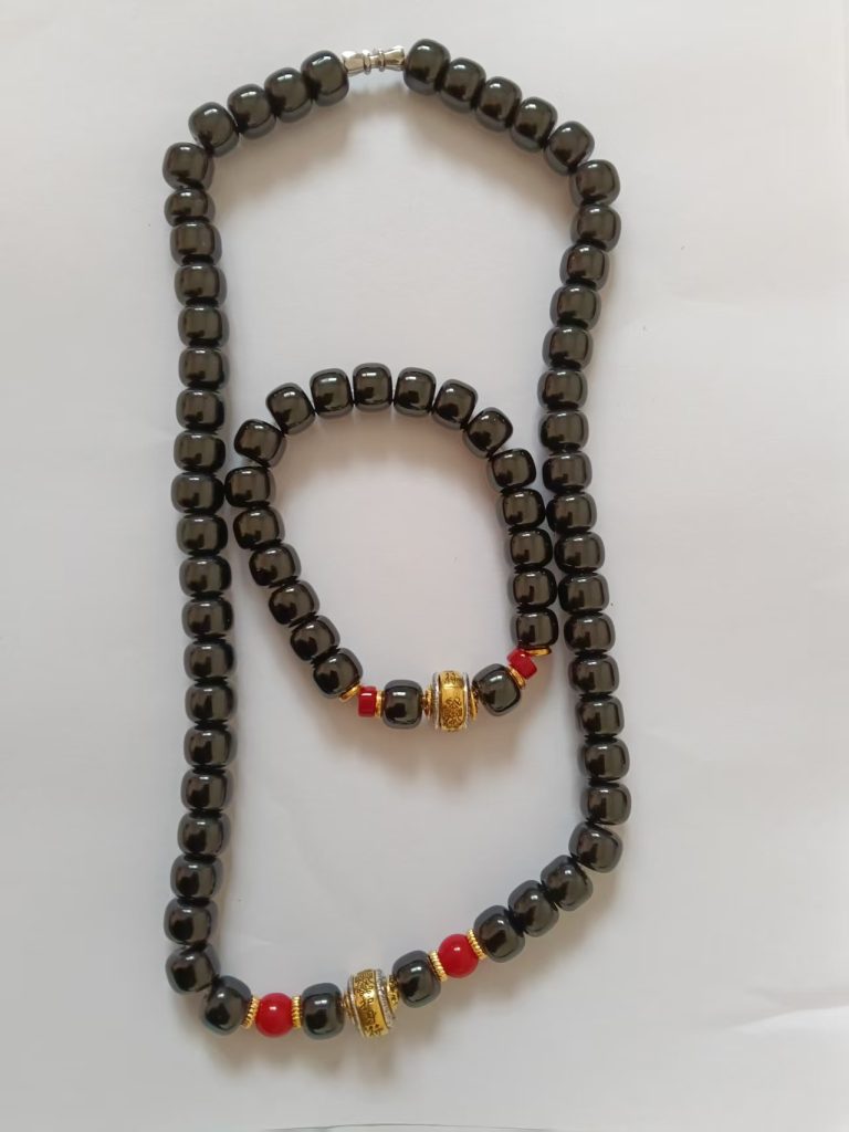 图片[1]-黑曜石《项链、手串》-嘉城艺术交易平台