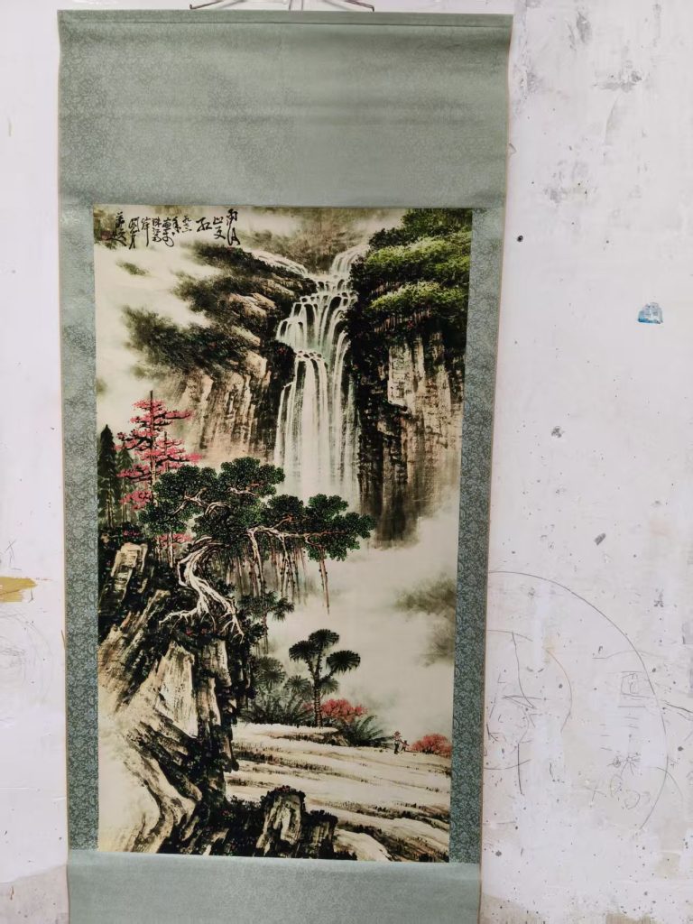 图片[1]-关山月《山水图》-嘉城艺术交易平台