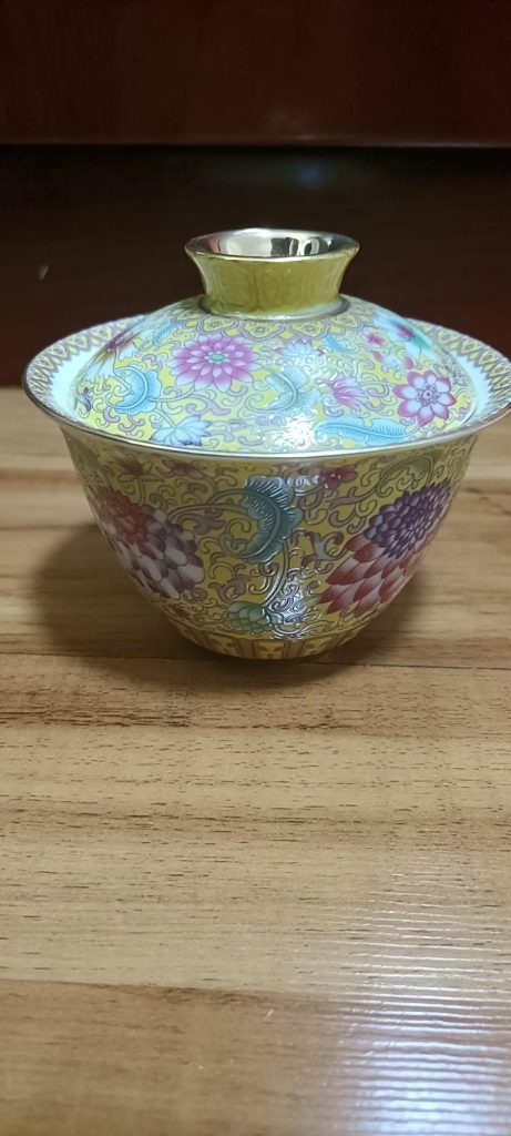 图片[1]-雍正年制《金丝盖碗》-嘉城艺术交易平台