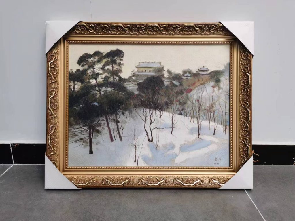 图片[1]-戴泽《颐和园 油画》-嘉城艺术交易平台