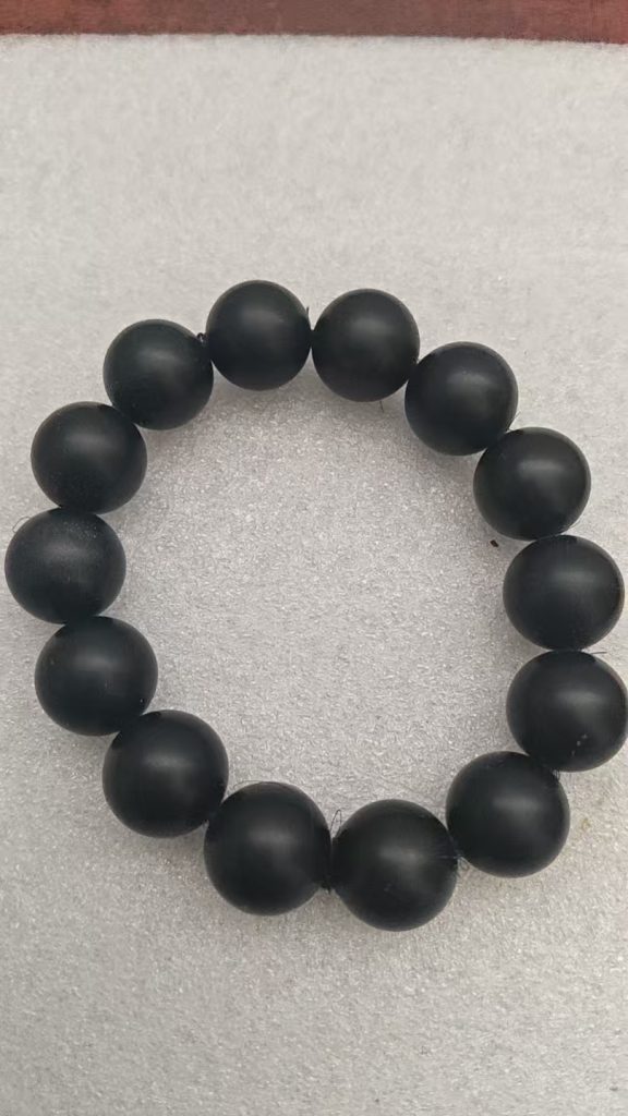 图片[1]-和田高油黑羊脂墨玉手串-嘉城艺术交易平台