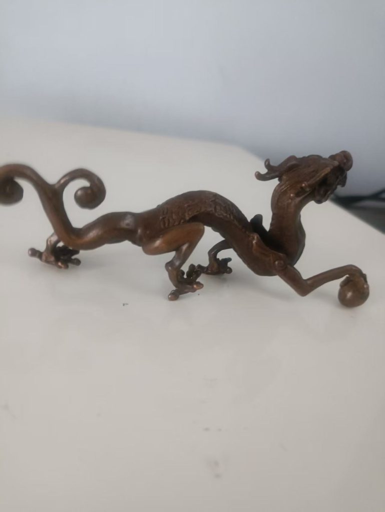 图片[2]-铜龙摆件-嘉城艺术交易平台