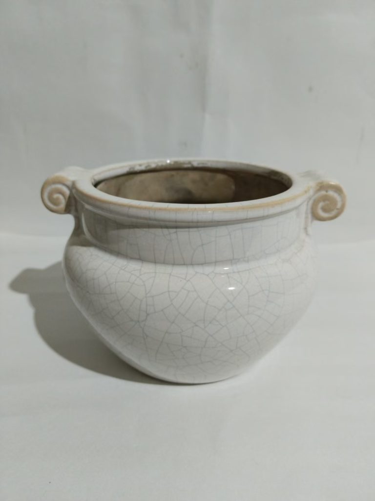 图片[1]-宋《哥釉冰裂纹双耳香炉》-嘉城艺术交易平台