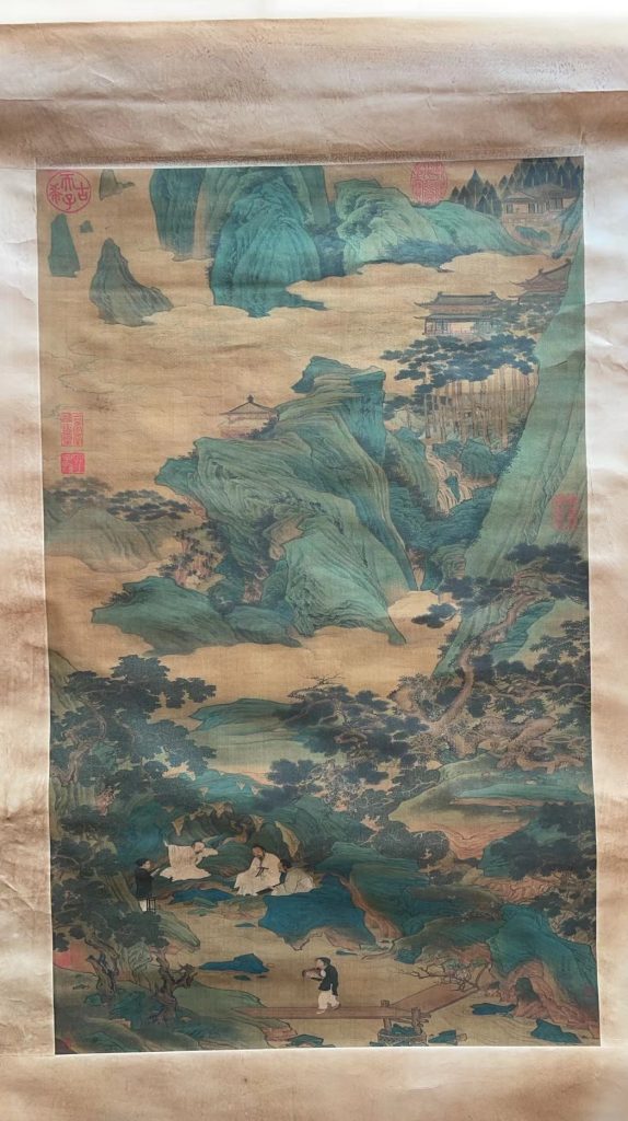 图片[1]-仇英《桃源仙境》-嘉城艺术交易平台