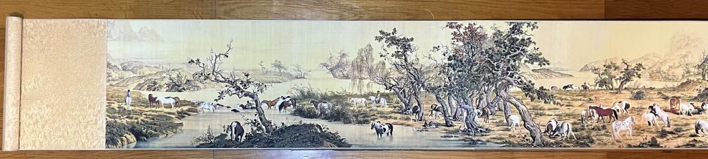 图片[1]-郎世宁《百骏图》-嘉城艺术交易平台