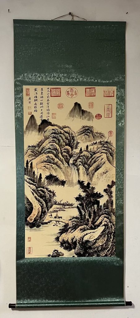 图片[1]-唐寅《春游女几山图》-嘉城艺术交易平台