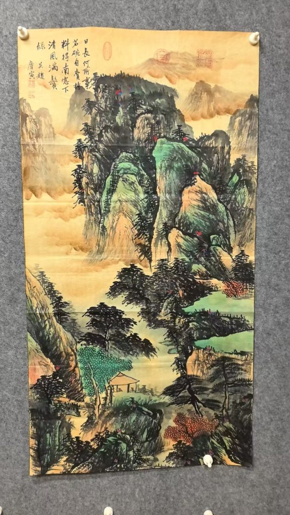 图片[1]-唐寅《青山绿水》-嘉城艺术交易平台