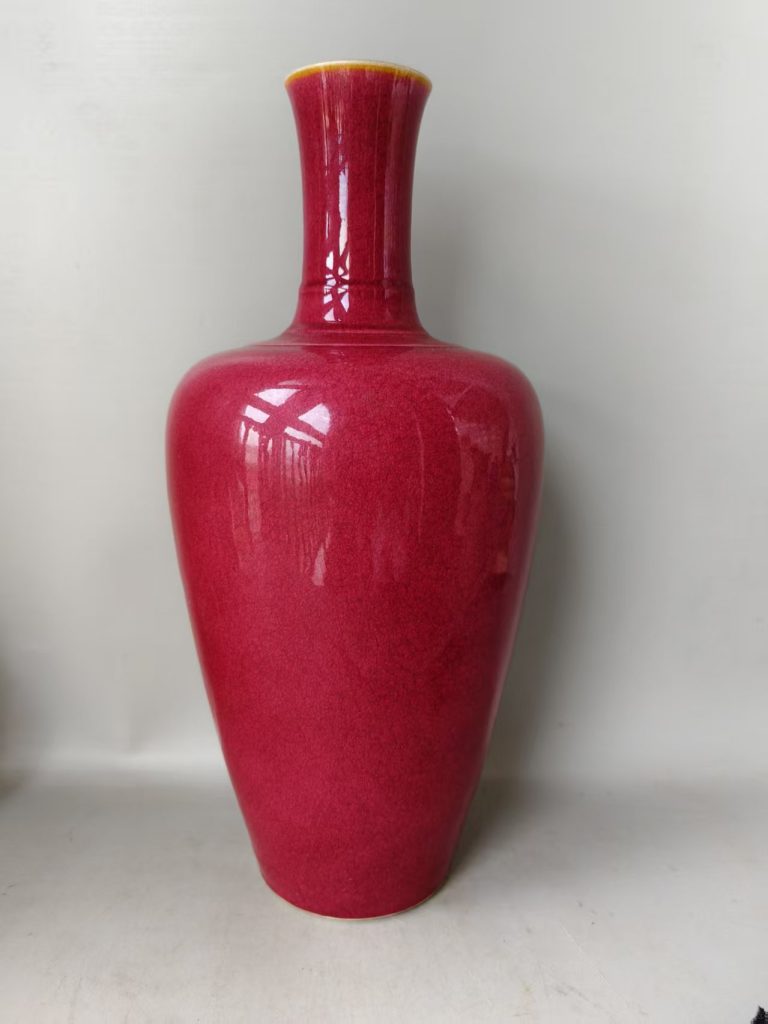 图片[1]-雍正年制《宝石釉梅瓶》官窑-嘉城艺术交易平台