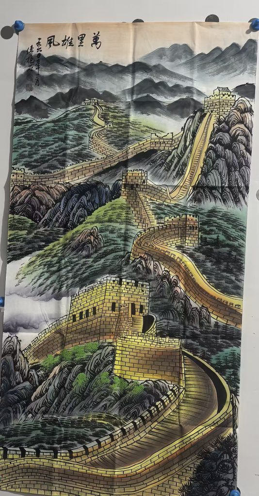 图片[1]-傅抱石《万里雄风》-嘉城艺术交易平台