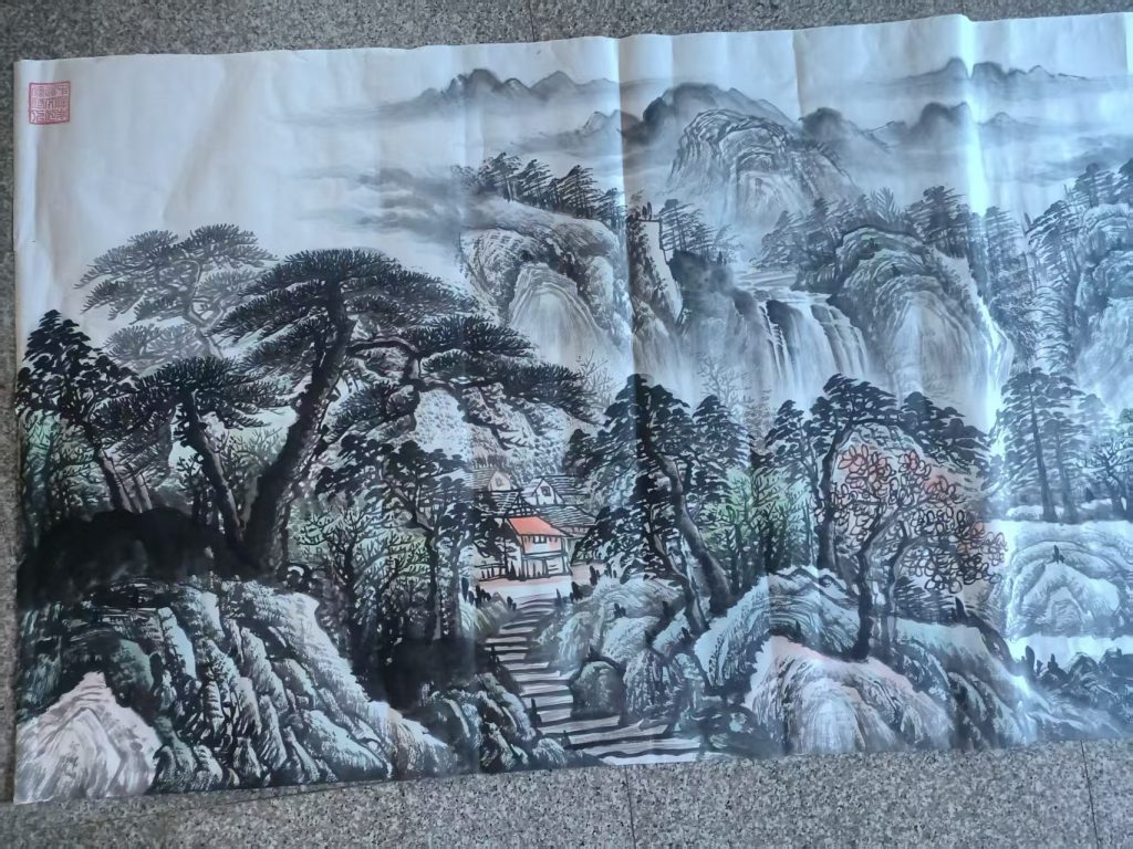 图片[1]-木子白《源远流长》-嘉城艺术交易平台