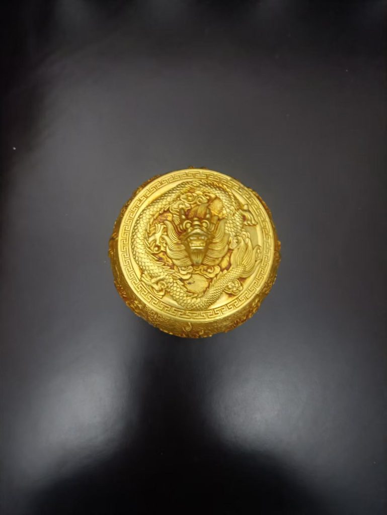 图片[1]-乾隆年制《鎏金盖罐》-嘉城艺术交易平台