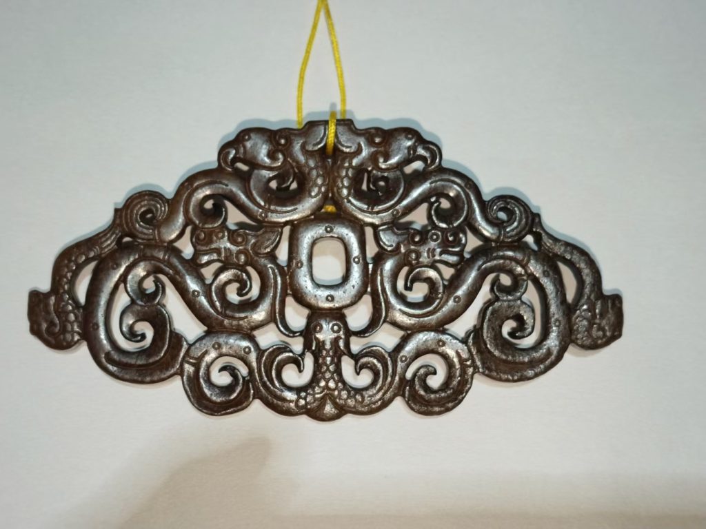 图片[1]-汉代《龙凤玉佩》-嘉城艺术交易平台