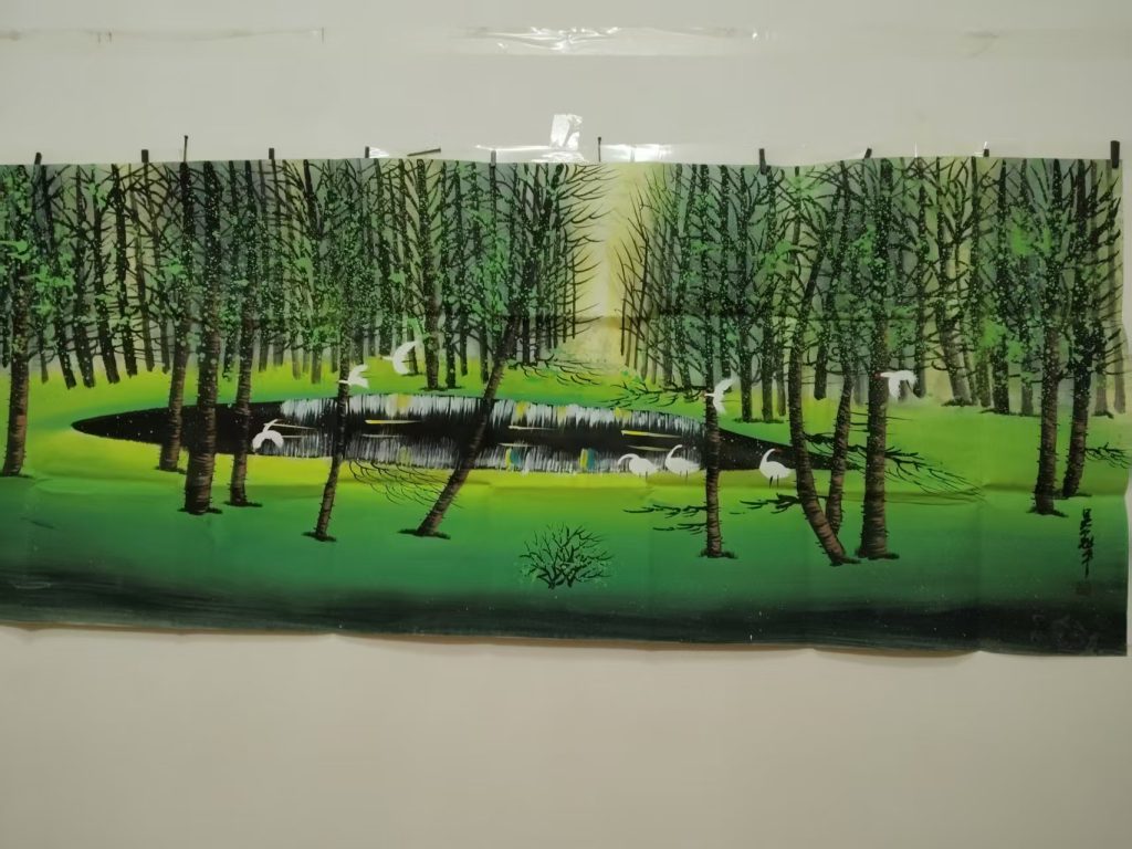 图片[1]-吴冠中《醉春》-嘉城艺术交易平台