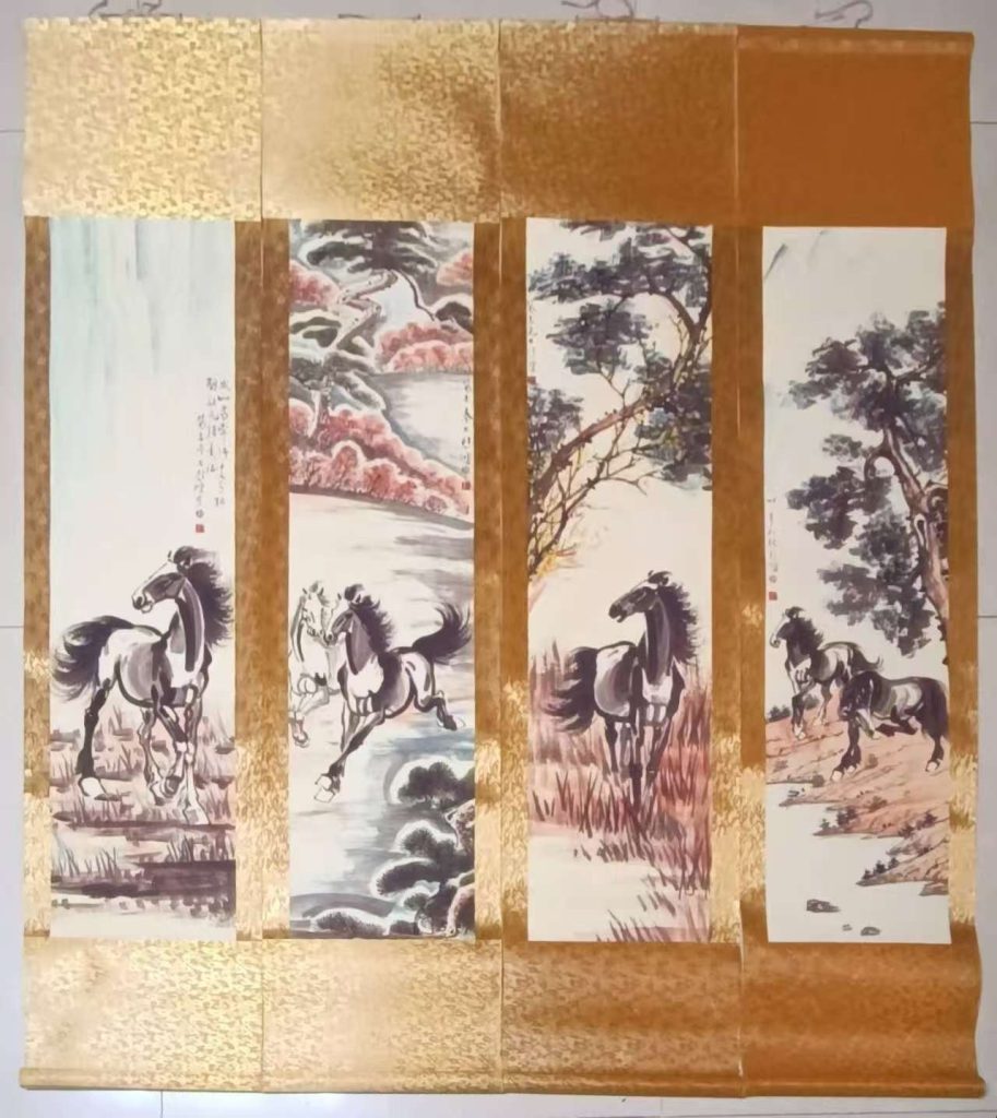 图片[1]-徐悲鸿《骏马图》-嘉城艺术交易平台