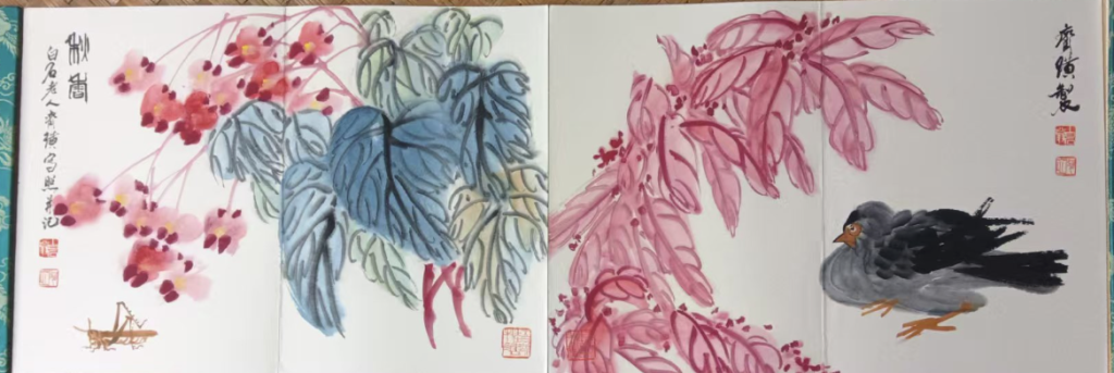 图片[2]-齐白石《花虫图册页》-嘉城艺术交易平台