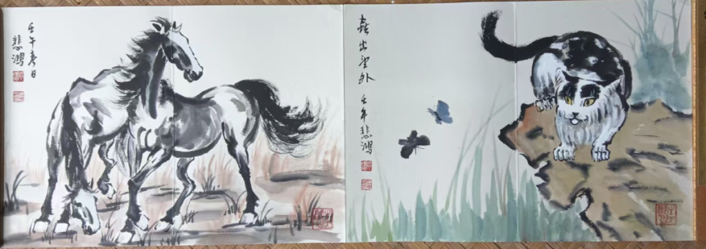 图片[2]-徐悲鸿《精品写生册页》-嘉城艺术交易平台