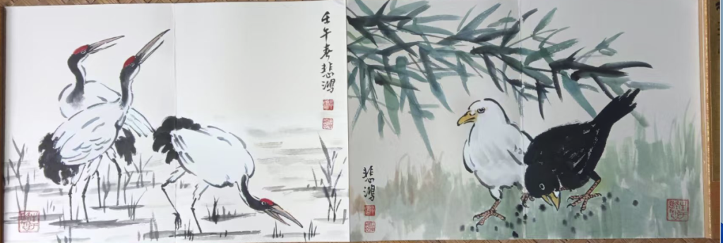 图片[1]-徐悲鸿《精品写生册页》-嘉城艺术交易平台