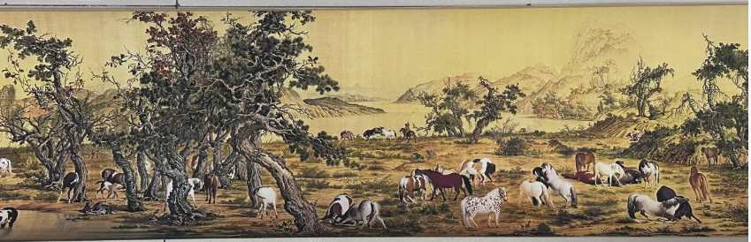 图片[2]-郎世宁《百骏图》-嘉城艺术交易平台