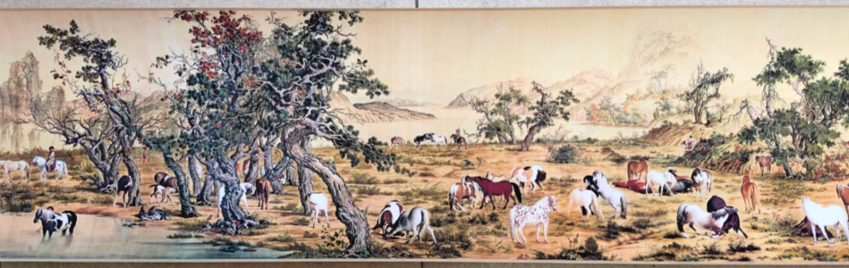 图片[2]-郎世宁《百骏图》-嘉城艺术交易平台