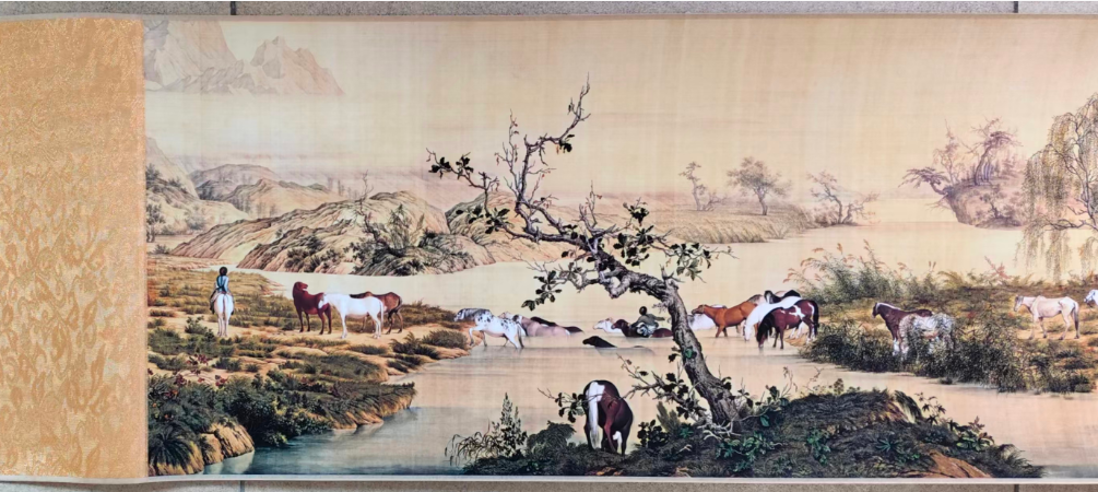 图片[1]-郎世宁《百骏图》-嘉城艺术交易平台