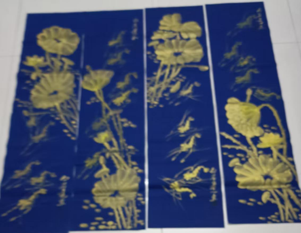 图片[1]-齐白石《荷香虾趣》十六条屏-嘉城艺术交易平台