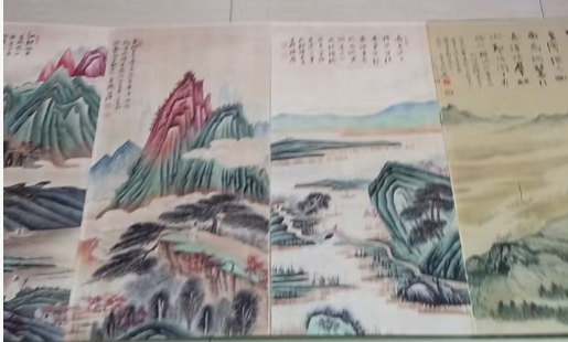 图片[1]-张大千《云翔秀峰册》-嘉城艺术交易平台