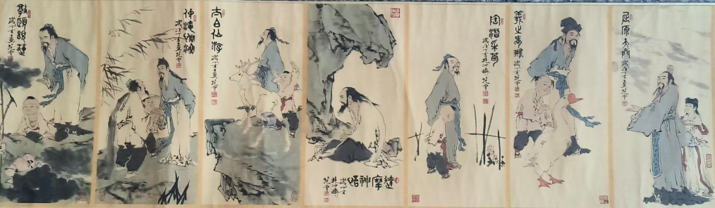 图片[2]-范曾《十二圣贤》-嘉城艺术交易平台