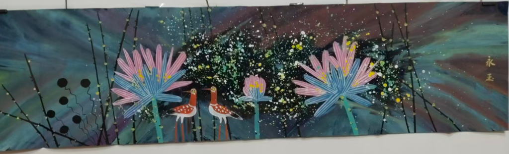 图片[1]-黄永玉《花鸟图》-嘉城艺术交易平台