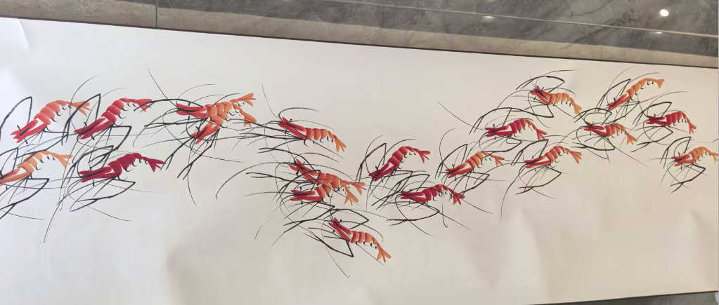图片[5]-齐白石《红虾图》长卷-嘉城艺术交易平台