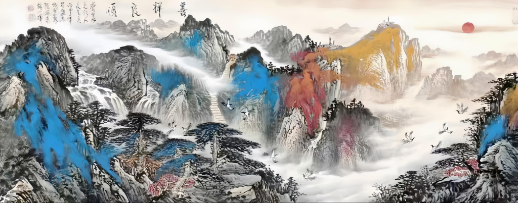 图片[1]-董长青《善祥良顺》-嘉城艺术交易平台