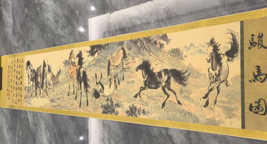 图片[1]-徐悲鸿《骏马图》-嘉城艺术交易平台