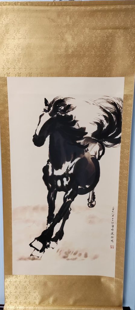 图片[1]-徐悲鸿《骏马图》-嘉城艺术交易平台