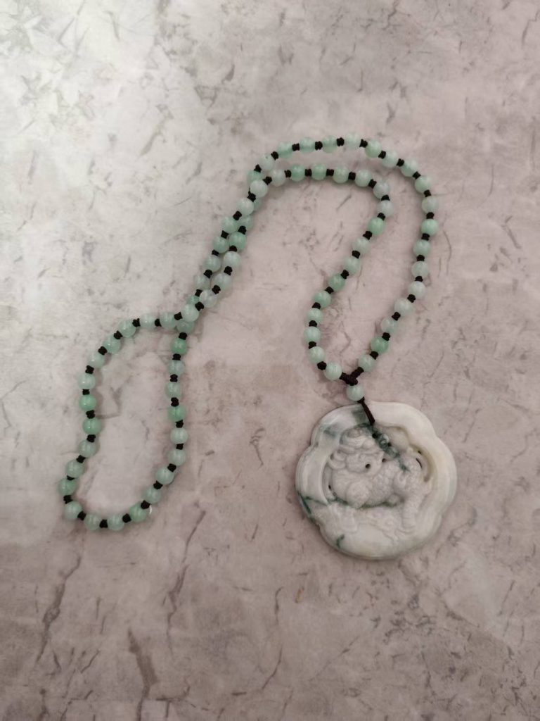 图片[1]-翡翠《项链、吊坠》-嘉城艺术交易平台