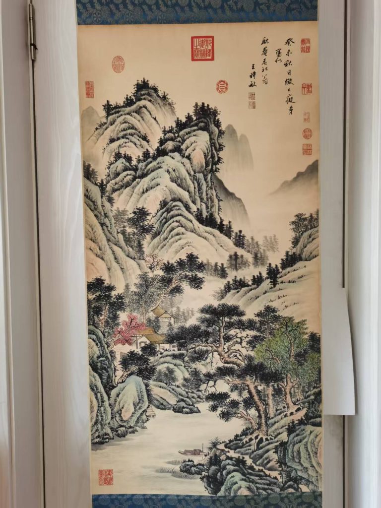 图片[1]-王时敏《山水图》-嘉城艺术交易平台