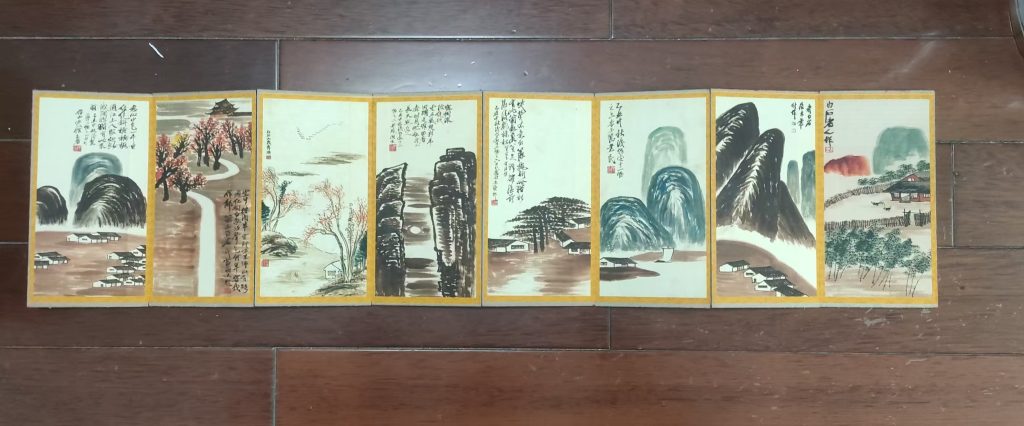 图片[1]-齐白石《山水册》-嘉城艺术交易平台