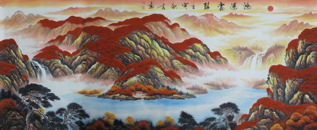 图片[1]-刘秋言《鸿运当头》-嘉城艺术交易平台