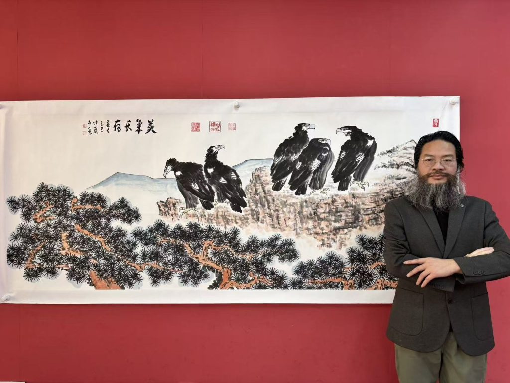 图片[1]-韦加斯（韦一）《英气长存》-嘉城艺术交易平台