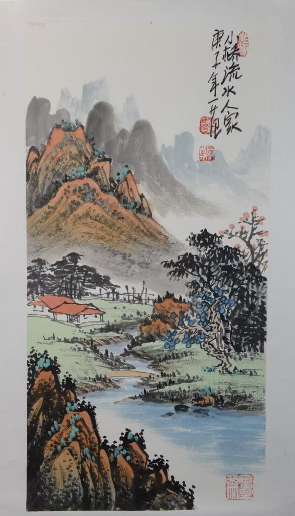 图片[1]-姜国华《小桥流水人家》-嘉城艺术交易平台