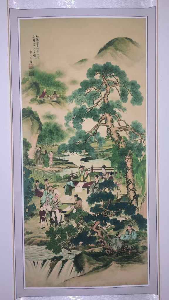 图片[1]-石涛《西园雅集》-嘉城艺术交易平台