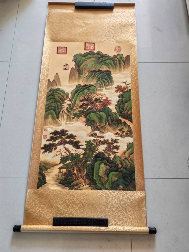 图片[1]-唐寅《山水图》-嘉城艺术交易平台