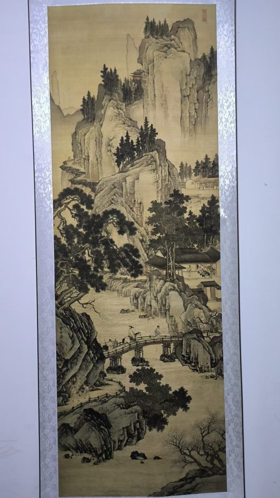 图片[1]-周臣《春日游骑图》-嘉城艺术交易平台