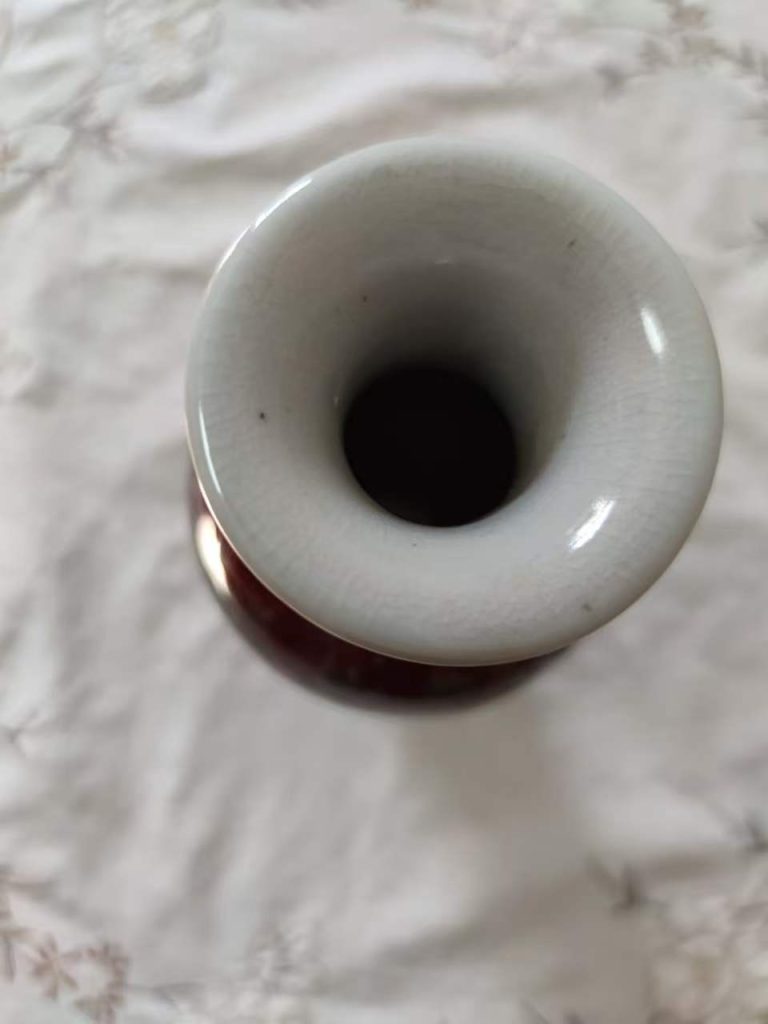 图片[2]-康熙年制《郎窑红釉观音瓶》-嘉城艺术交易平台