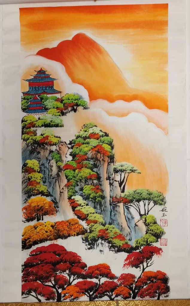 图片[1]-宁婉玉《璀璨绚丽》-嘉城艺术交易平台