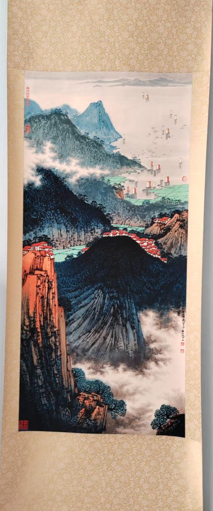 图片[1]-薛亮《湖山署图》-嘉城艺术交易平台