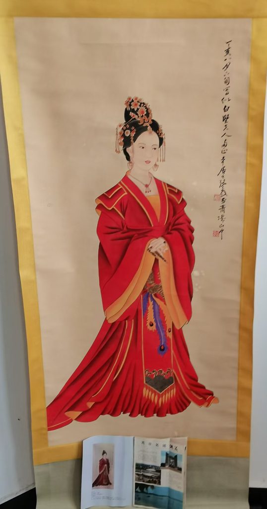 图片[1]-张大千《美女图》-嘉城艺术交易平台