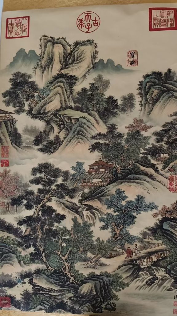 图片[1]-文徵明《松溪归逸》-嘉城艺术交易平台