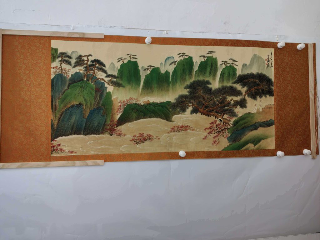 图片[1]-张大千《山水图》-嘉城艺术交易平台