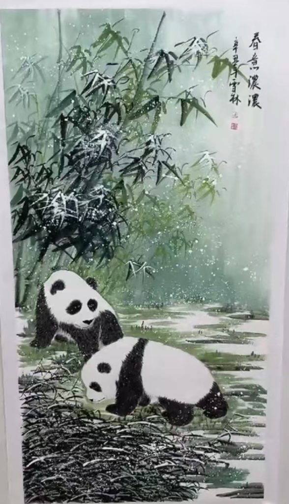 图片[1]-张灼林《春意浓浓》-嘉城艺术交易平台